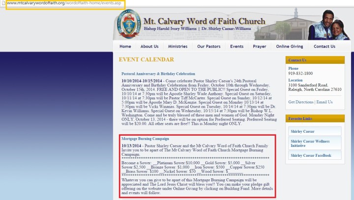 Shirley Caesar - Financial Exploitation 5