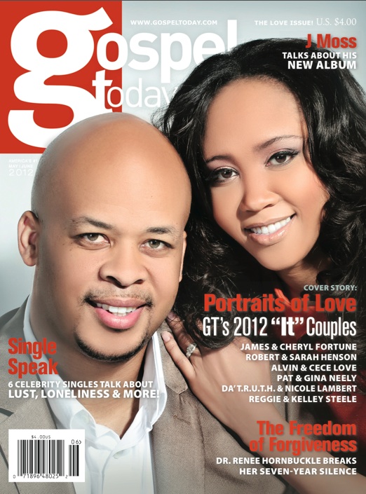 Here are James and his wife Cheryl on the cover of 